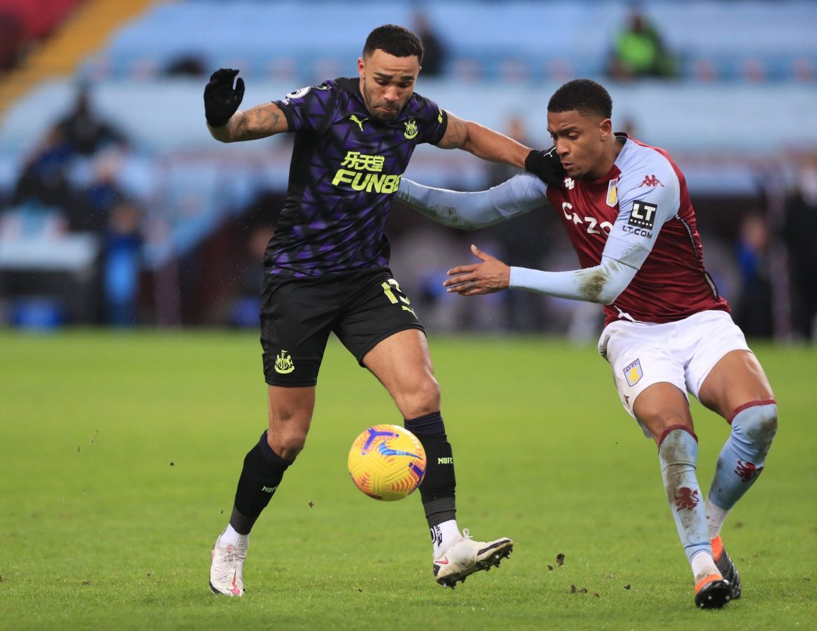 Callum Wilson let Newcastle down at Villa
